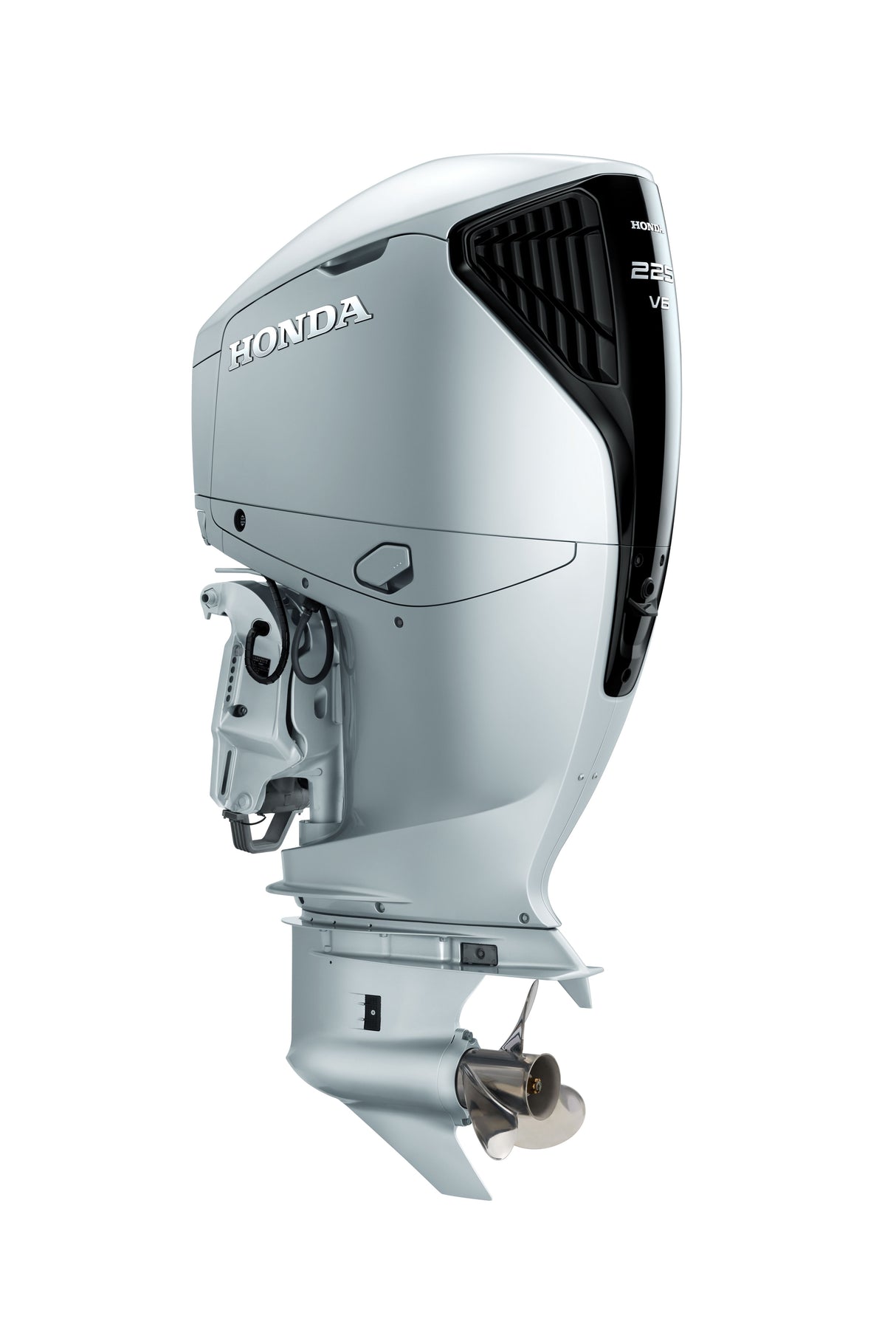 Motor fueraborda Honda BF225DUDA - Eje de 30" | Control remoto | Arranque eléctrico | Inclinación eléctrica | Plateado