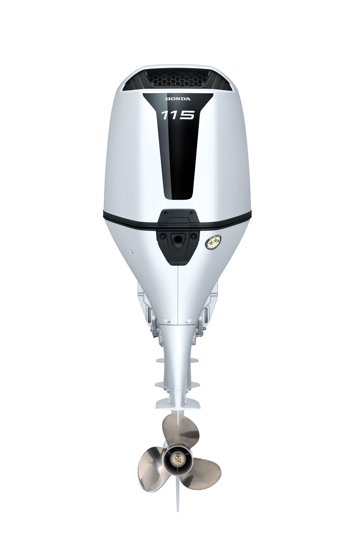 Moteur hors-bord Honda BF115JLRA WT - Arbre de 20 pouces | Télécommande | Démarrage électrique | Relevage électrique | Blanc