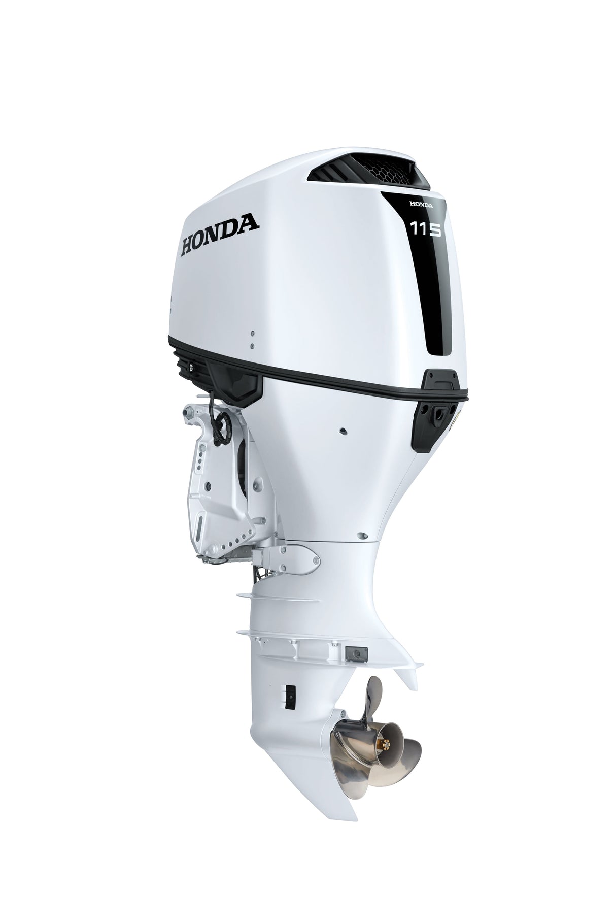 Moteur hors-bord Honda BF115JXDA WT - Arbre de 25 pouces | Télécommande | Démarrage électrique | Relevage électrique | Blanc