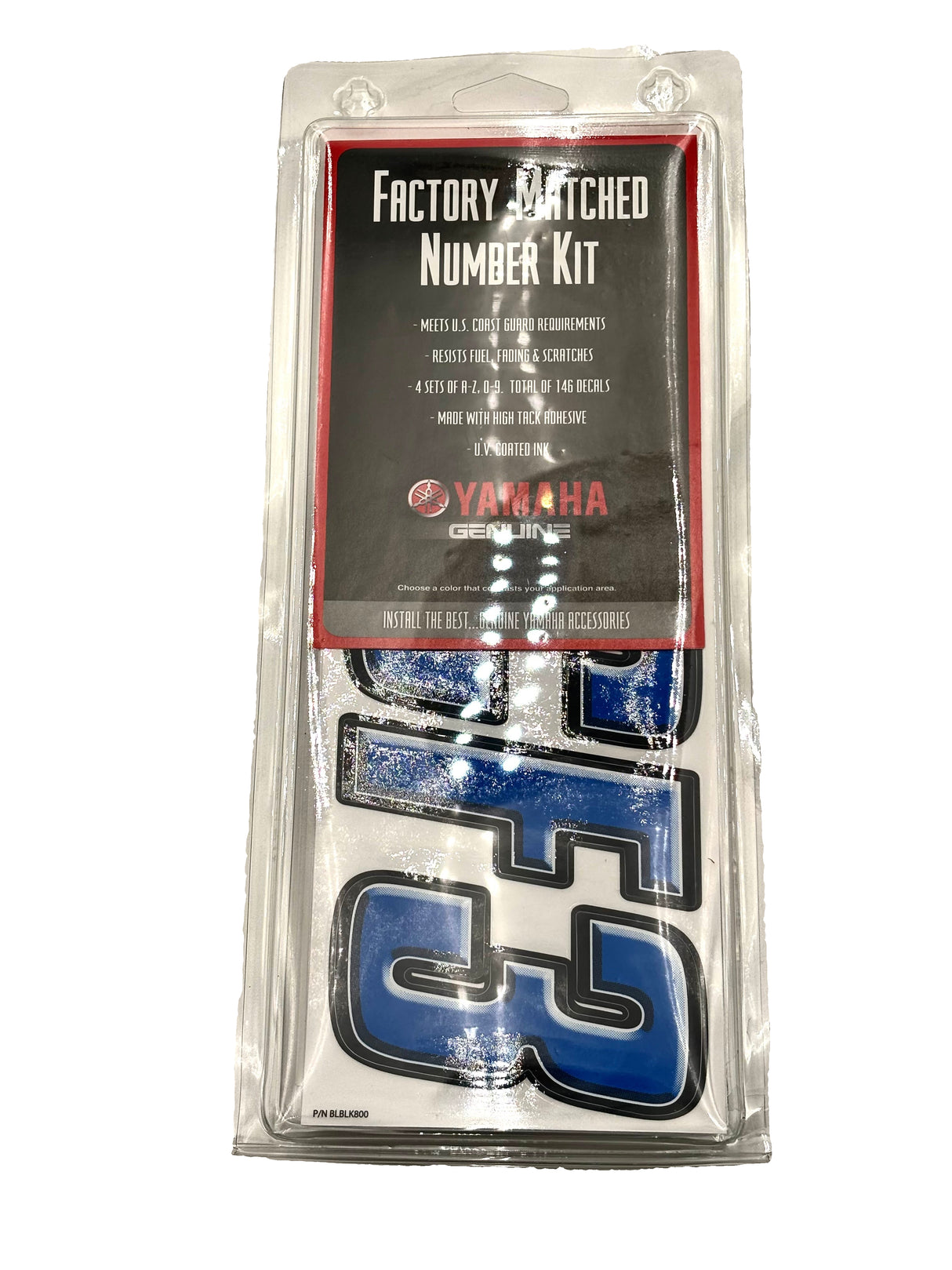 Yamaha - 800 Registration Bl/Blk - SBT-BLBLK-80-13