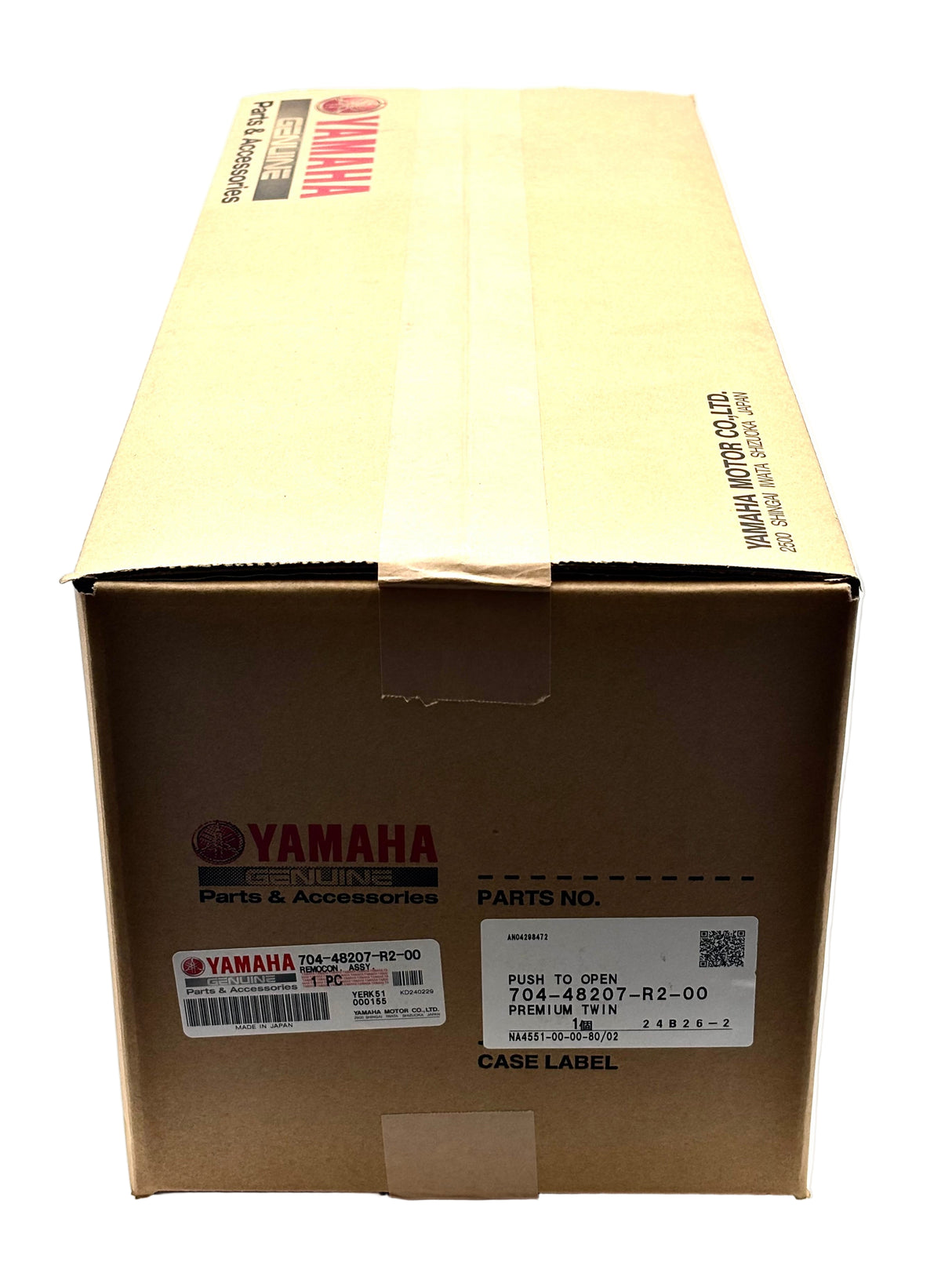 Yamaha - Control binn twin (chrome) - 704-48207-R1-00