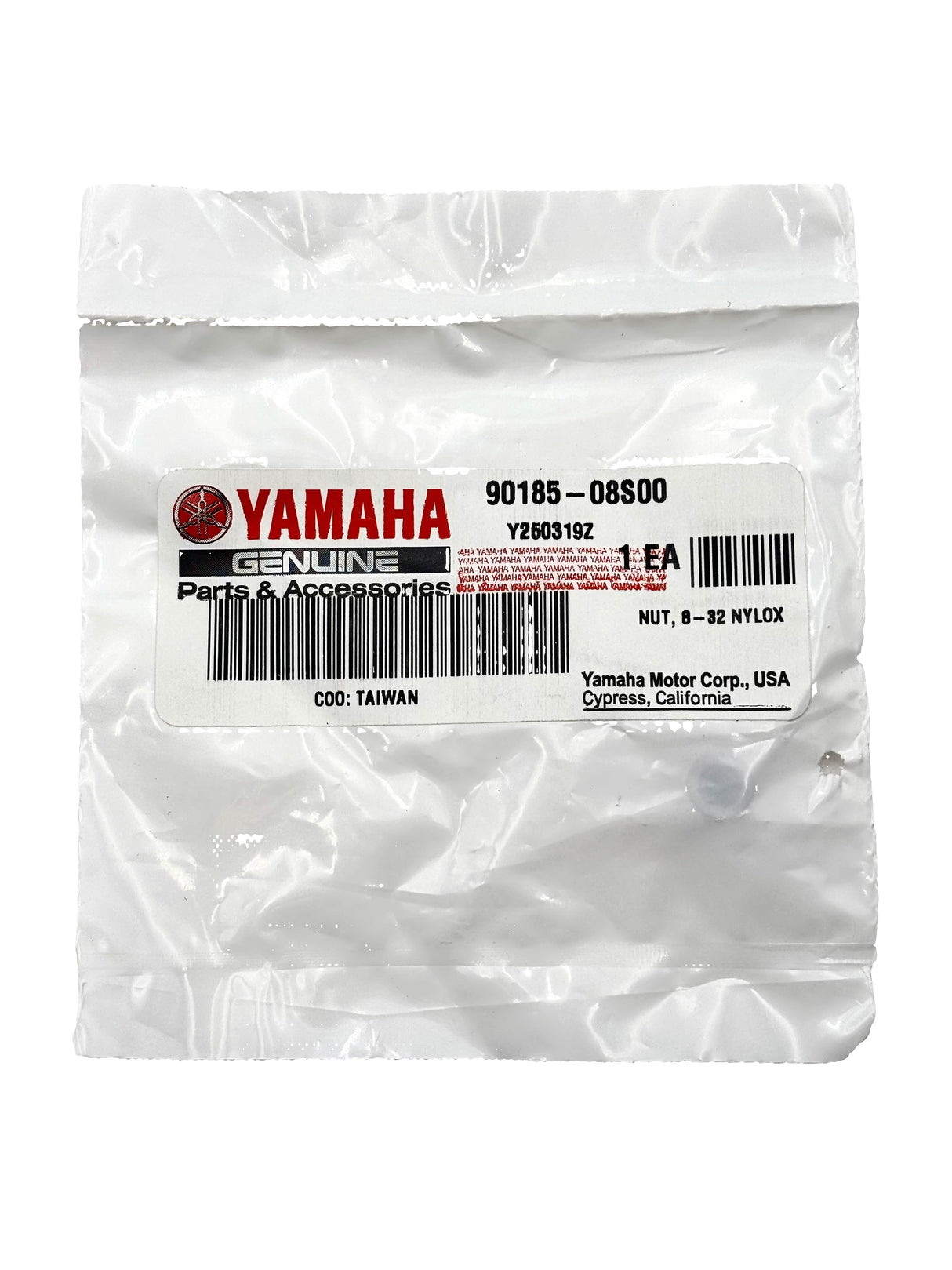 Yamaha - Nut, 8-32 nylox - 90185-08S00-00