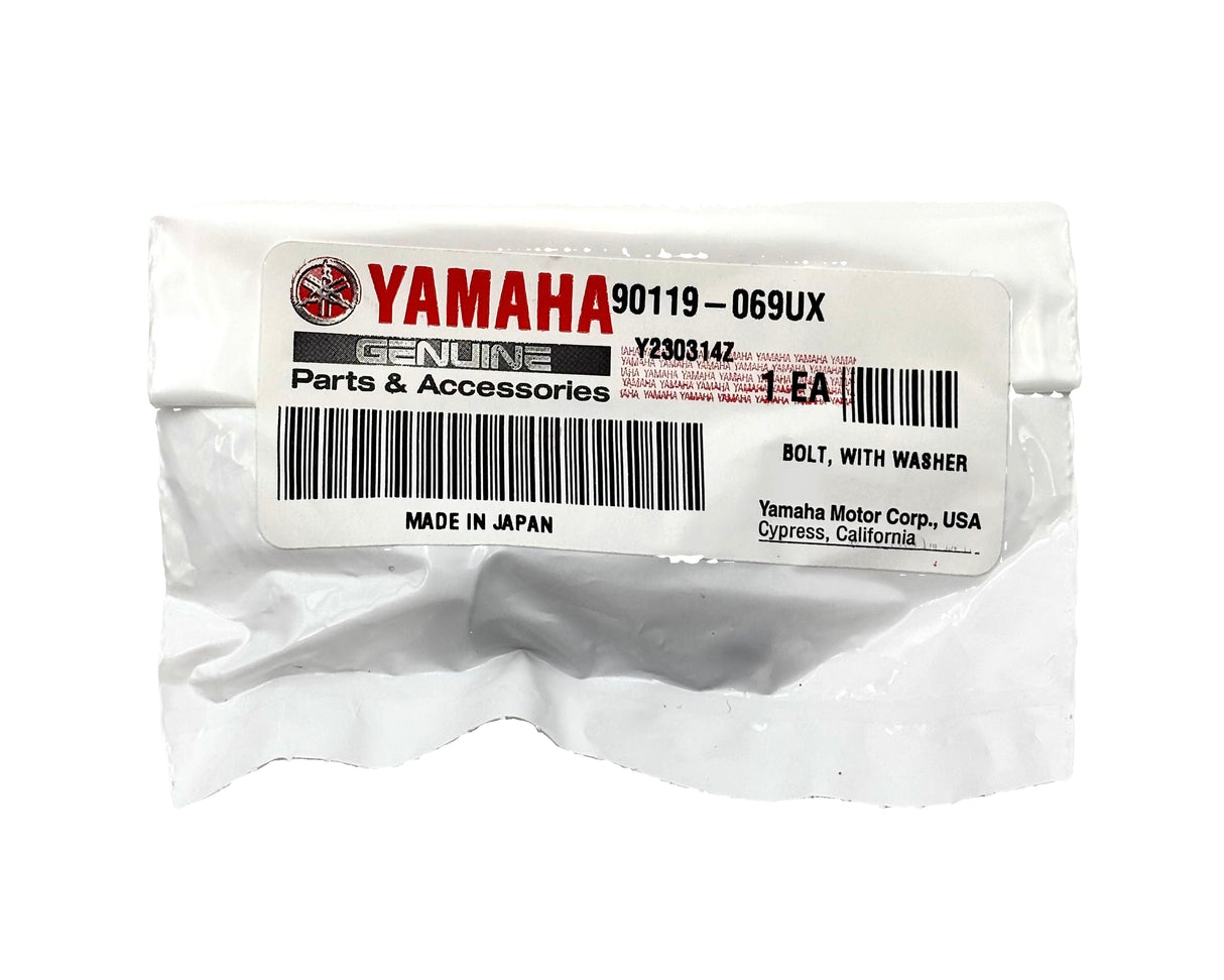 Yamaha - Bolt, with washer - 90119-069UX-00