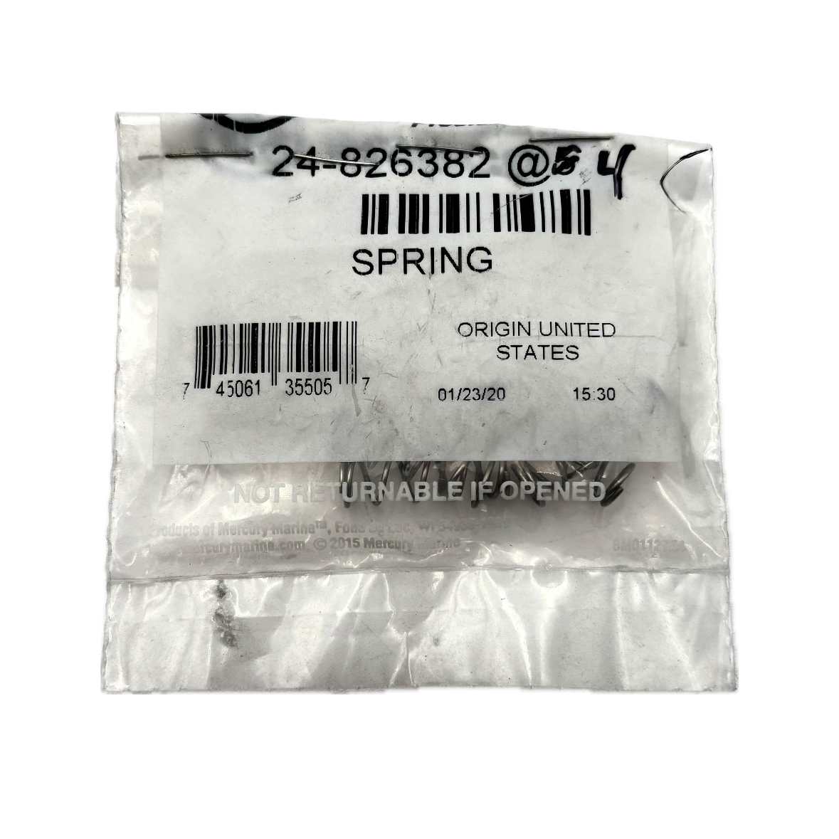 Mercury - Spring (Sold Individually) - 24-826382