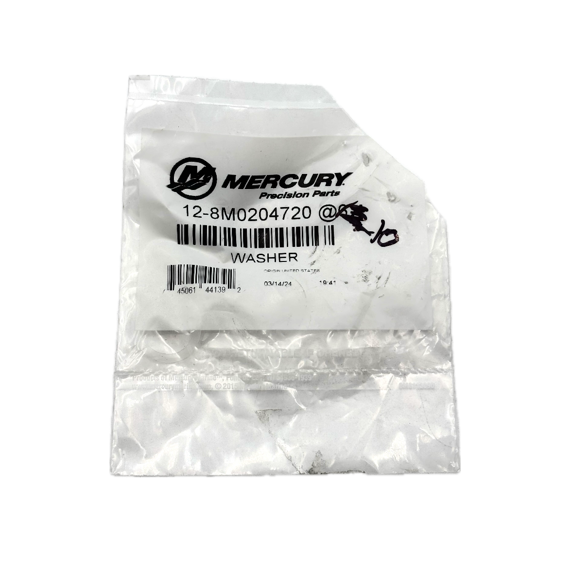 Mercury - Washer (Sold Individually) - 12-8M0204720