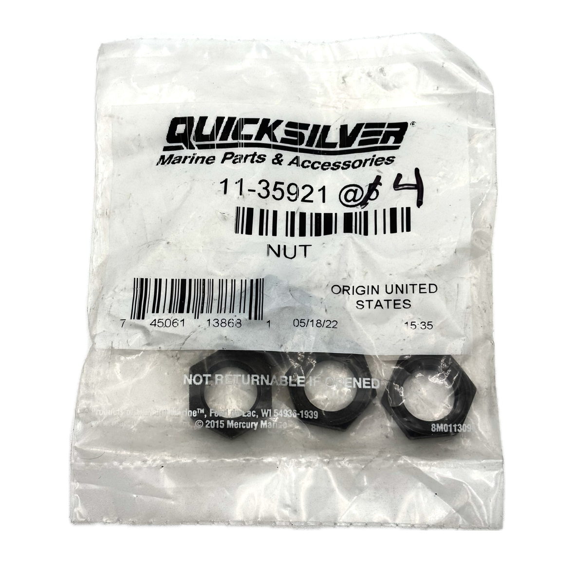 Mercury - Nut - 11-35921