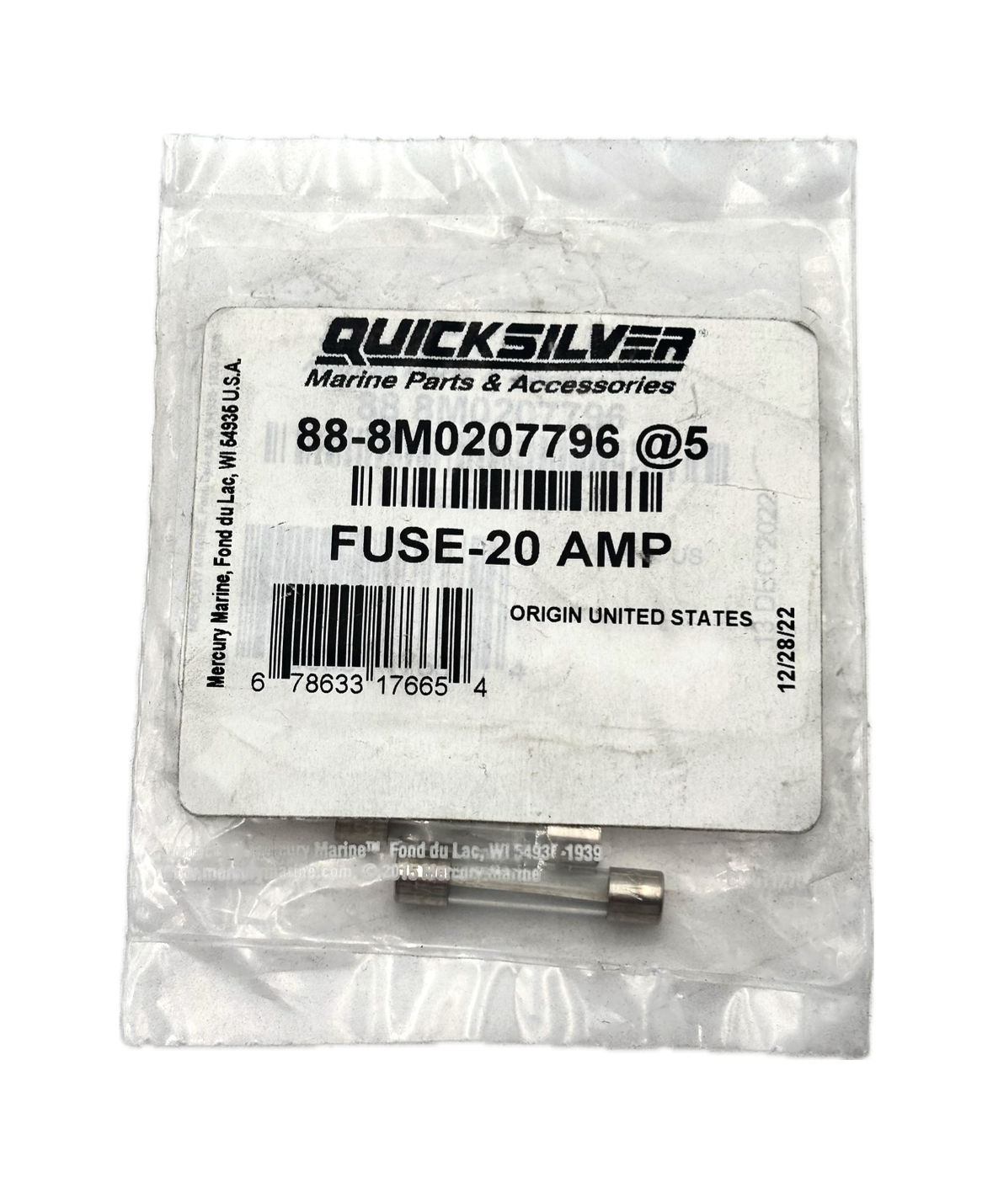 Mercury - Fuse-20 amp (Sold Individually) - 88-8M0207796