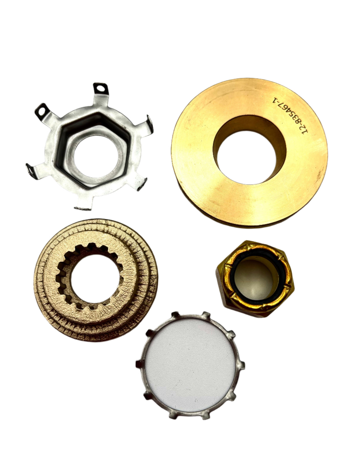 Mercury Quicksilver - Propeller Nut Kit - Fits Mercury/Mariner 70 HP+ - 11-827614Q01