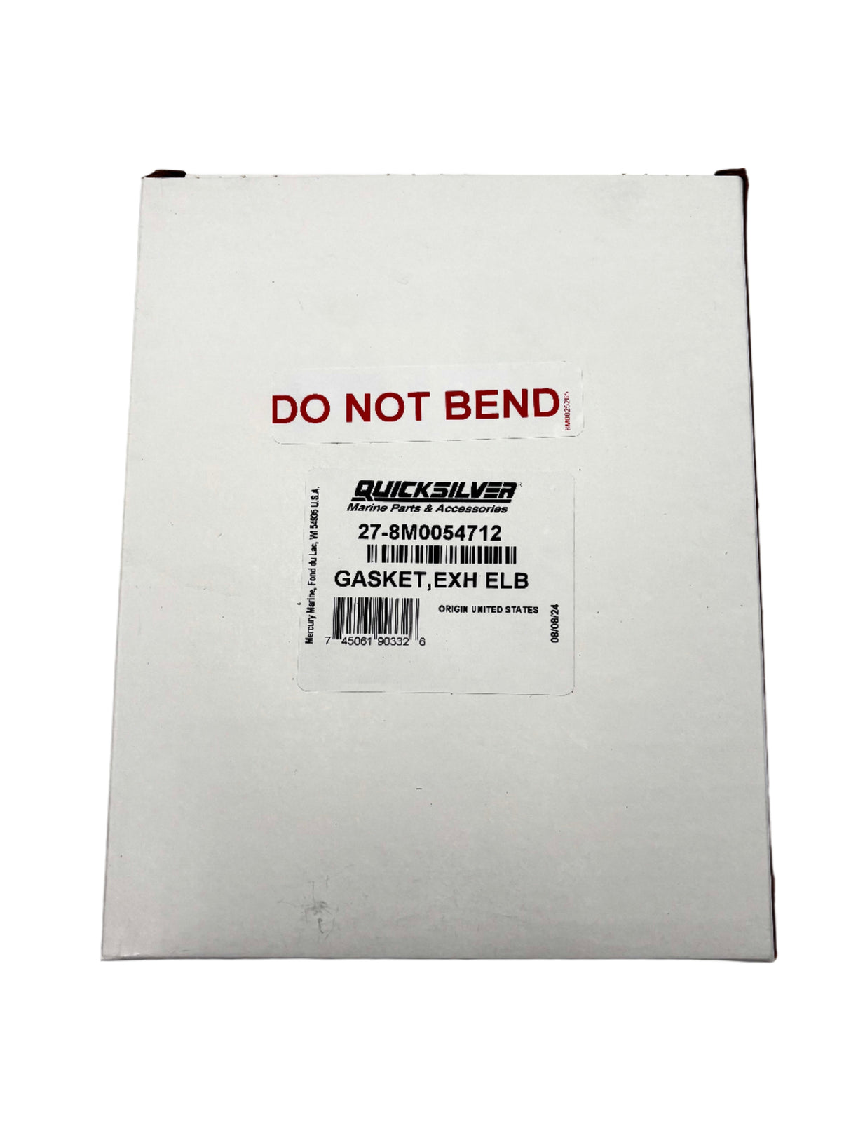 Mercury - Exhaust Elbow Gasket - Fits MCM/MIE 8.2L EC Engines w/Single Catalyst Manifolds - 27-8M0054712