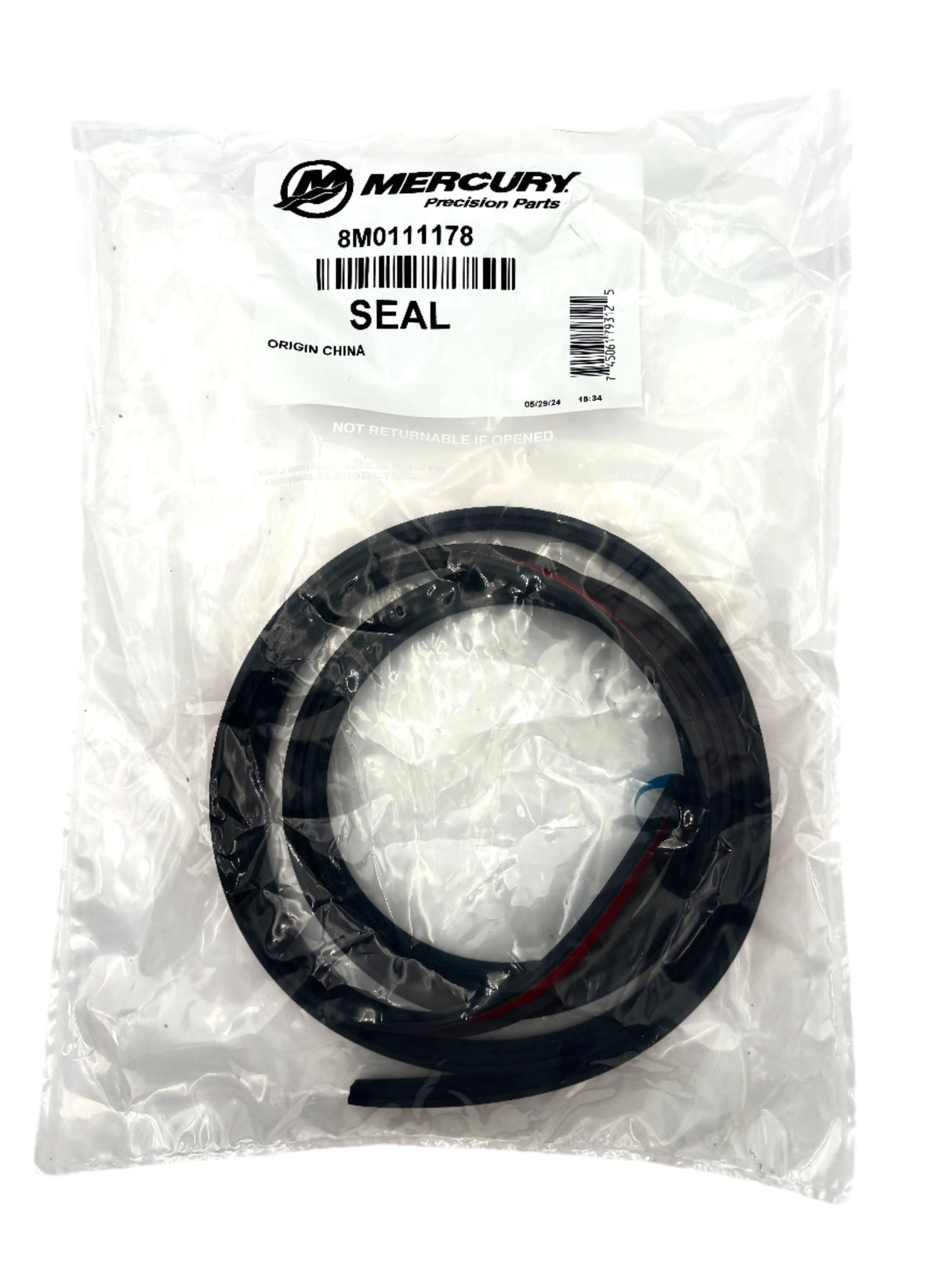 Mercury – Cowl Seal | Verado Series | Marine-Grade Polymer | 8M0111178