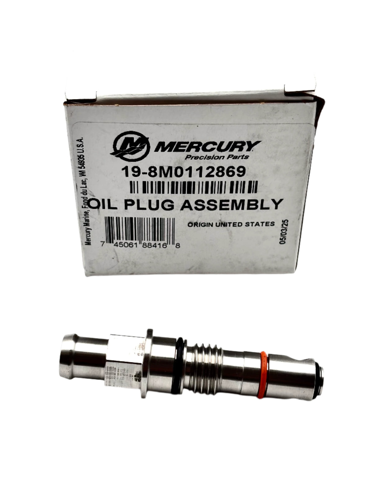 Mercury - Oil plug assembly - 19-8M0112869