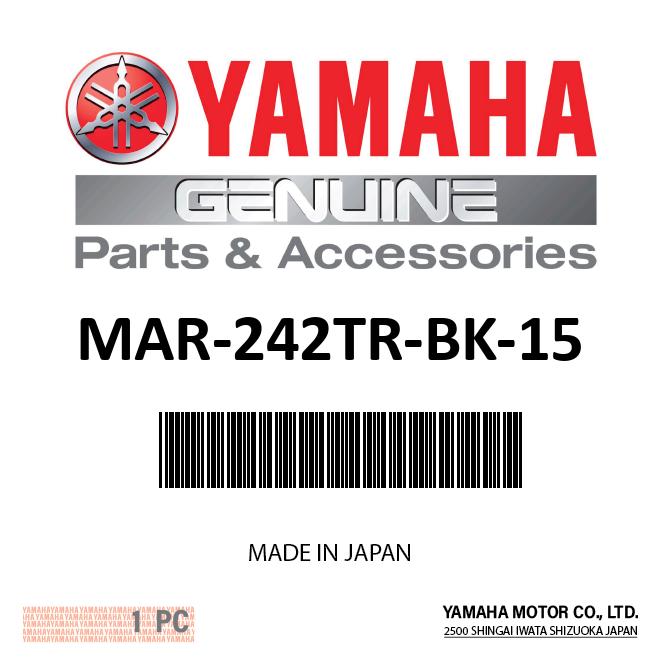 Yamaha Boat Tower Mooring Cover - 242 LTD S LTD S (E-SERIES*), 242X - Black - 2015-2019 - MAR-242TR-BK-15