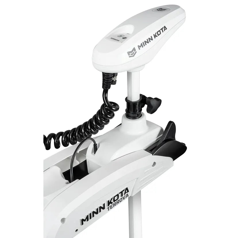 Minn Kota | Riptide Terrova Saltwater Trolling Motor | 80 lb | 60" Shaft | Wireless Remote | White | 1363786