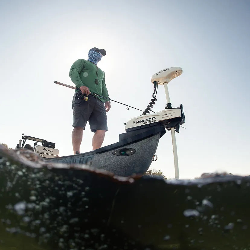 Minn Kota - Riptide PowerDrive Trolling Motor | GPS & Wireless Remote