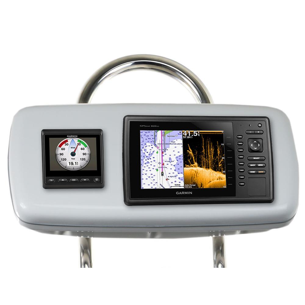 NavPod - SystemPod Pre-Cut f/Garmin 820/820xs/840xs & 1 Instrument f/9.5" Wide Guard - GP1048