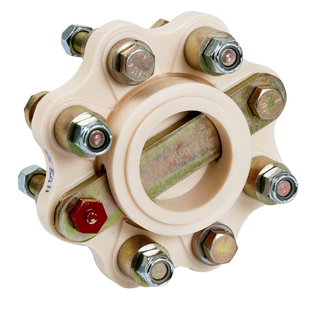 R & D Flexible Shaft Coupling f/5" B/W, Hurth - 8HP/100RPM Capacity - 910-044