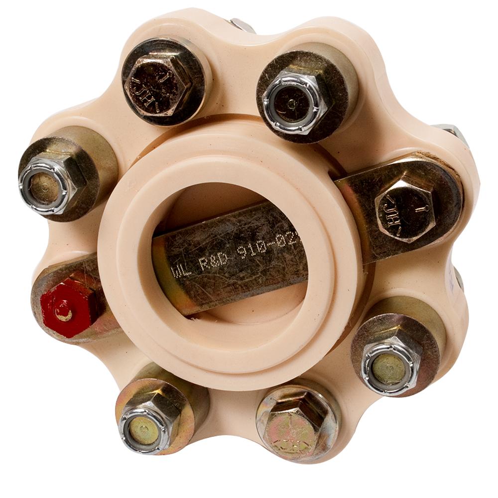 R & D Flexible Shaft Coupling f/5" B/W, Hurth - 20HP/100RPM Capacity - 910-029