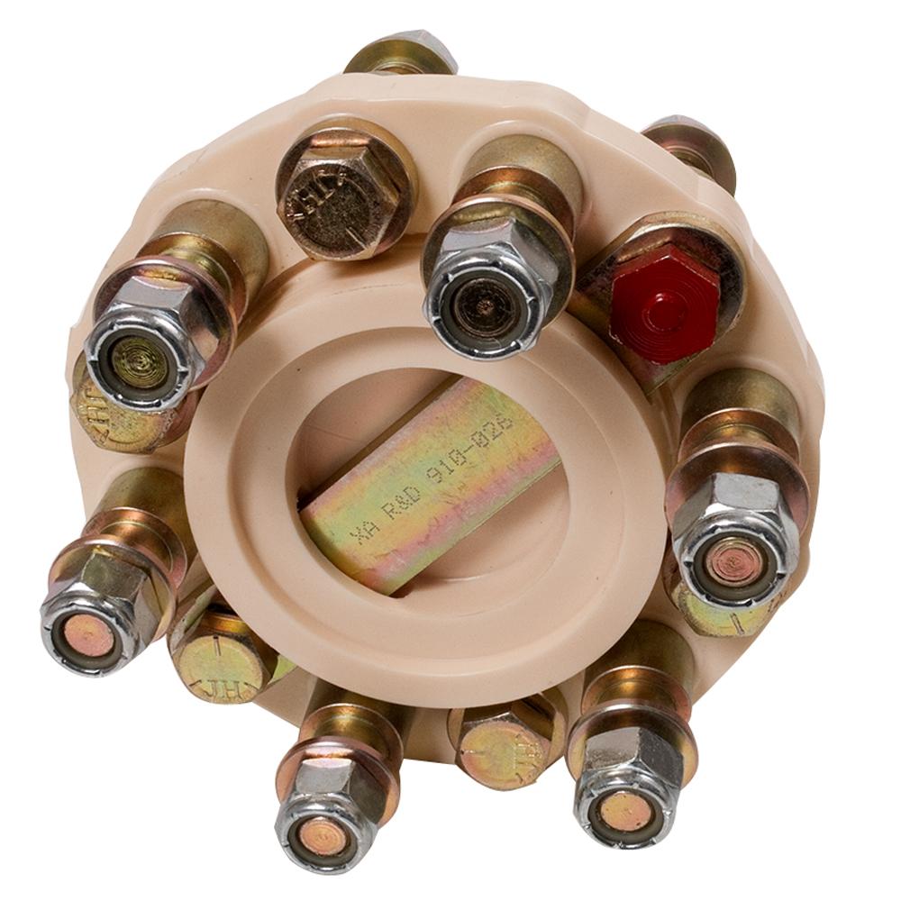 R & D Flexible Shaft Coupling f/6" Twin Disc - 28HP/100RPM Capacity - 910-026