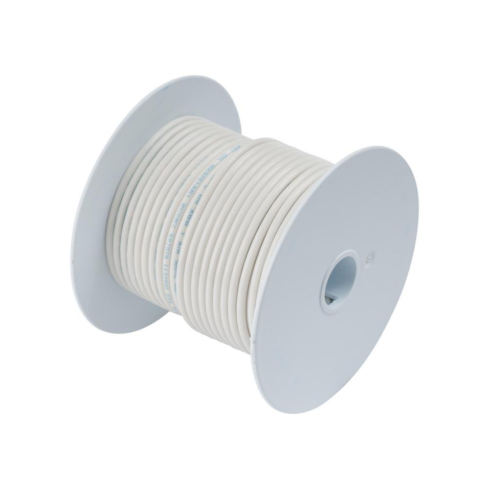 Ancor White 12 AWG Tinner Copper Wire - 100' - 106910