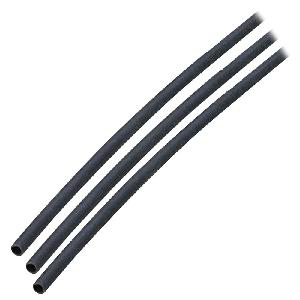 Ancor Adhesive Lined Heat Shrink Tubing (ALT) - 1/8" x 3" - Black - 301103