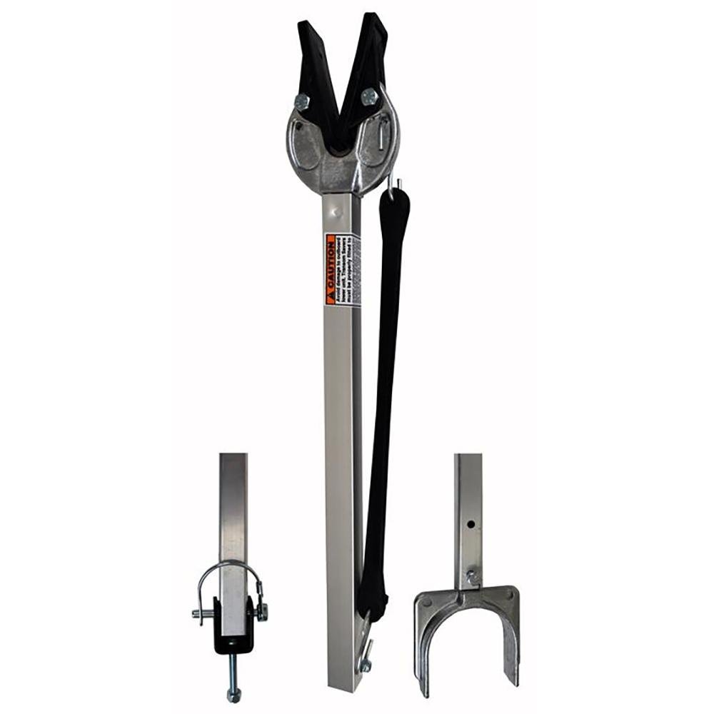 Attwood Adjustable Transom Saver - Composite - Roller/Bolt - SP-400-RB