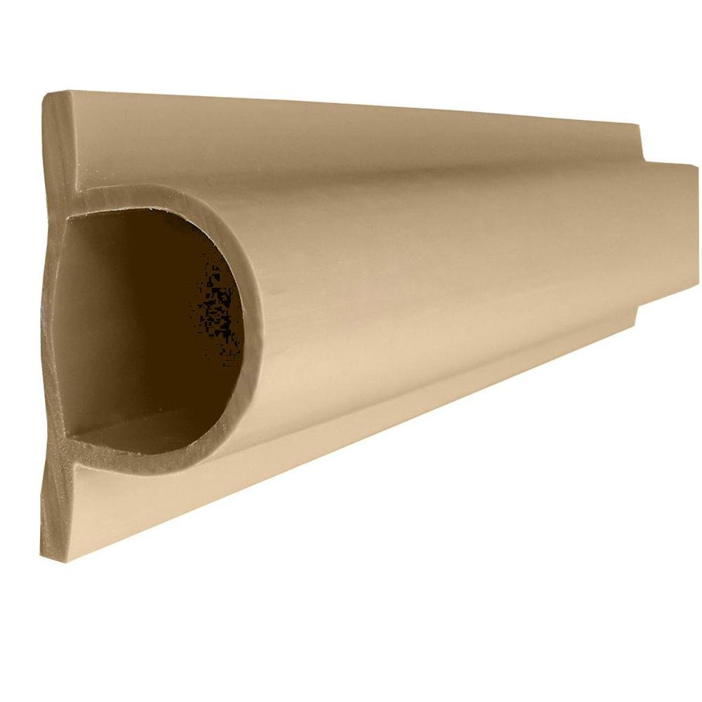 Dock Edge PRODOCK Heavy "D" Dock Profile - 3x8' Sections - Beige - 1206-F