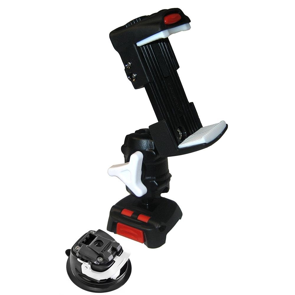 Scanstrut - ROKK Mini Kit w/Universal Phone Clamp, Adjustable Arm Mini Suction Cup Base - RLS-509-405