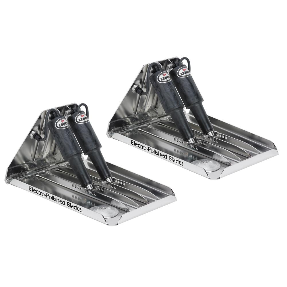Lenco 19" x 14" Extreme Duty Performance Trim Tab Kit w/o Switch Kit 12V - 15046-101