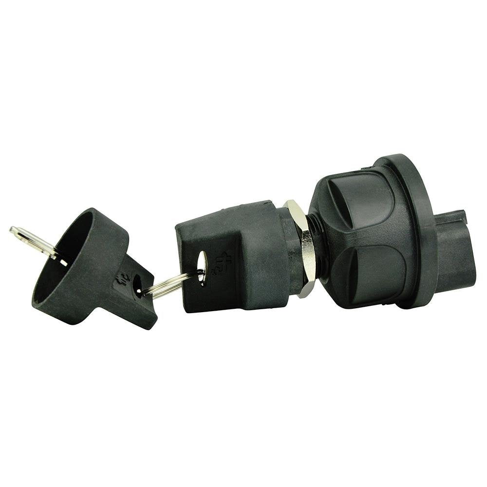 BEP 3-Position Sealed Nylon Ignition Switch - OFF/Ignition Accessory/Ignition Start - 1001604