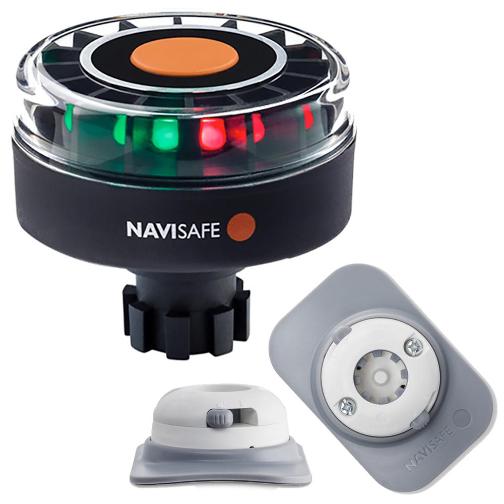 Navisafe Navilight Tricolor 2NM w/Navibolt Base RIB Mount - White - 342KIT4