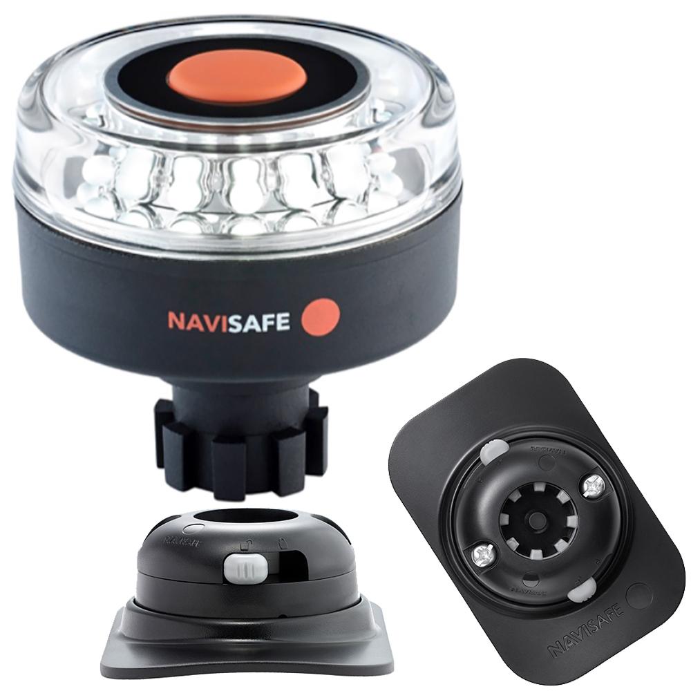 Navisafe Navilight 360 2NM w/Navibolt Base RIB Mount - Black - 042KIT2