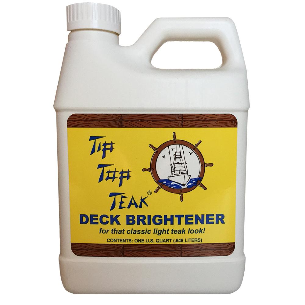 Tip Top Teak Tip Top Teak Deck Brightener - Quart - *Case of 12* - TB 3001CASE
