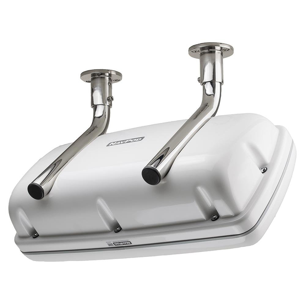 NavPod - SystemPod Pre-Cut Simrad GO9/BG Vulcan9 1 Instrument (Simrad IS42/BG Triton2/AP44 Square Hole) f/9.5" Wide Guard - GP1040-42