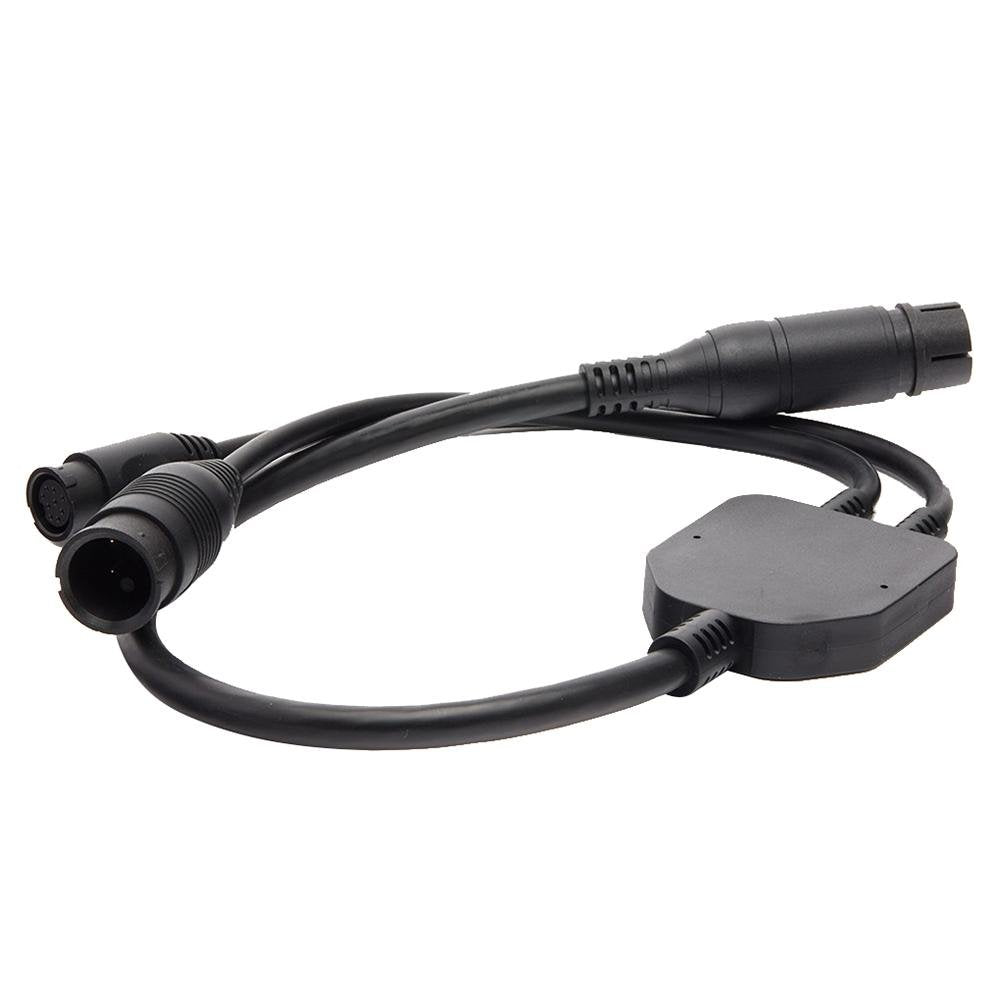 Raymarine Adapter Cable - 25-Pin to 9-Pin 8-Pin - Y-Cable to DownVision CP370 Transducer to Axiom RV - A80494