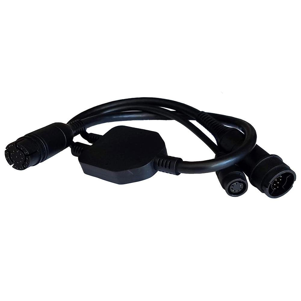 Raymarine Adapter Cable 25-Pin to 25-Pin 7-Pin - Y-Cable to RealVision Embedded 600W Airmar TD to Axiom RV - A80491