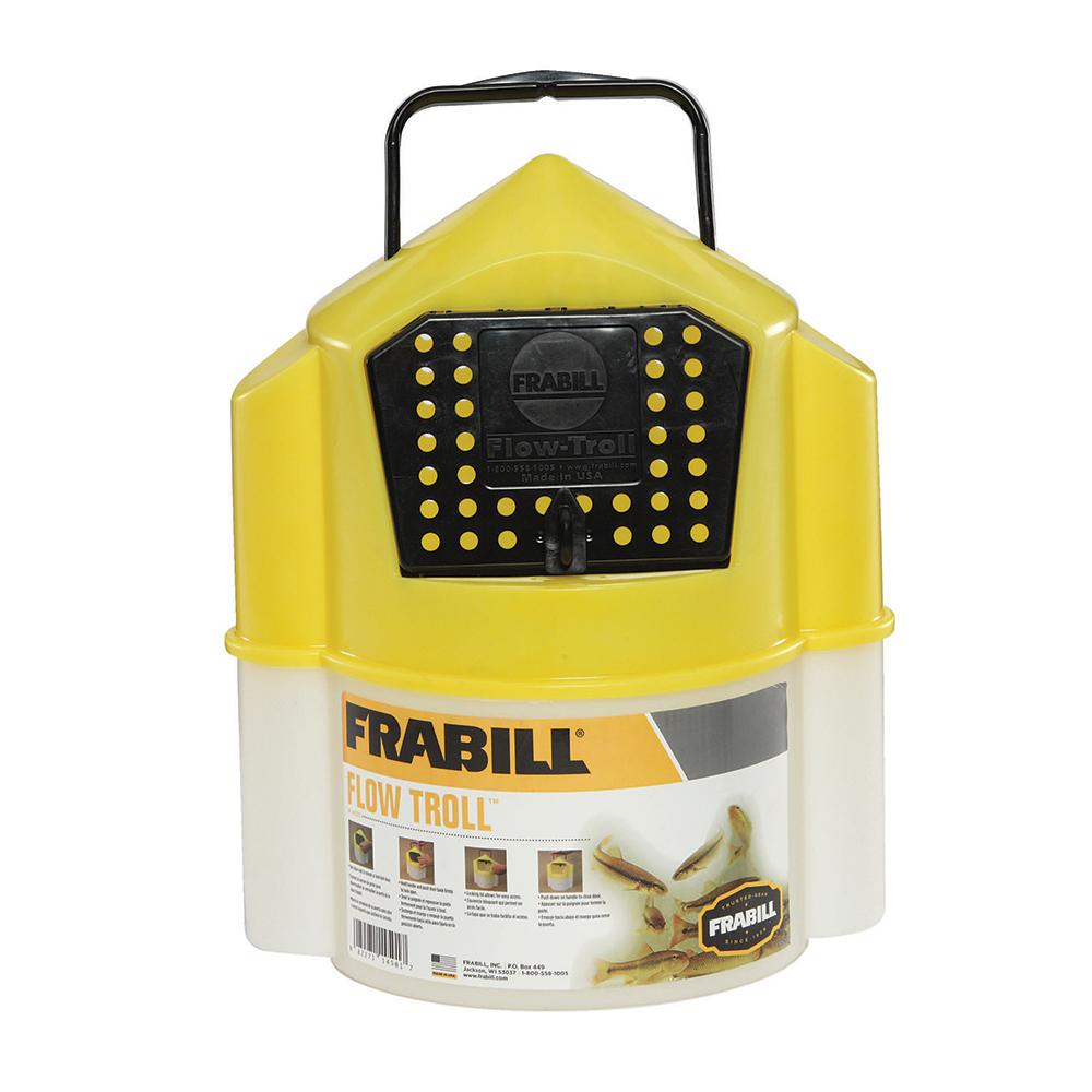 Frabill Flow Troll Bucket - 6 Quart - 4501