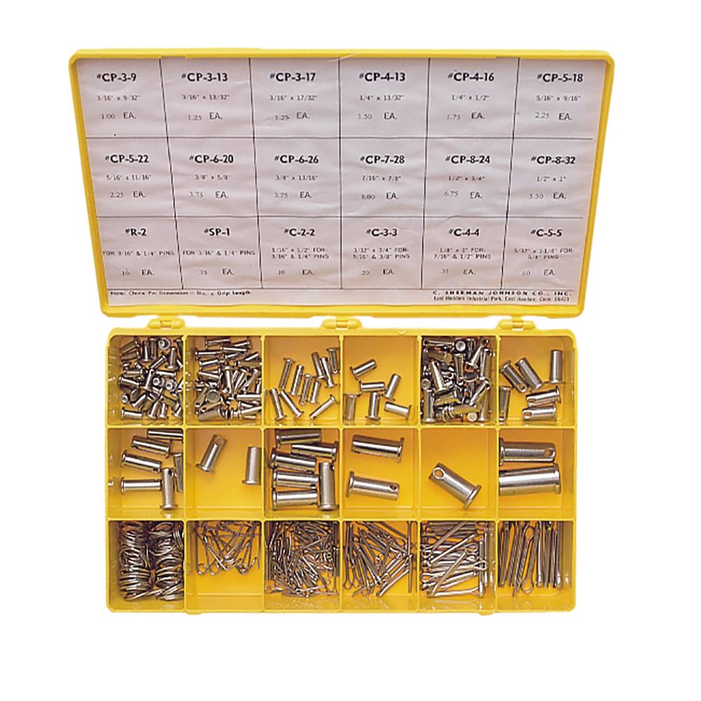 C. Sherman Johnson Cotter, Ring Clevis Pin Parts Kit - 37-503