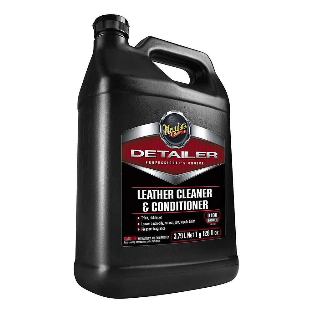 Meguiars Detailer Leather Cleaner Conditioner - 1-Gallon - D18001
