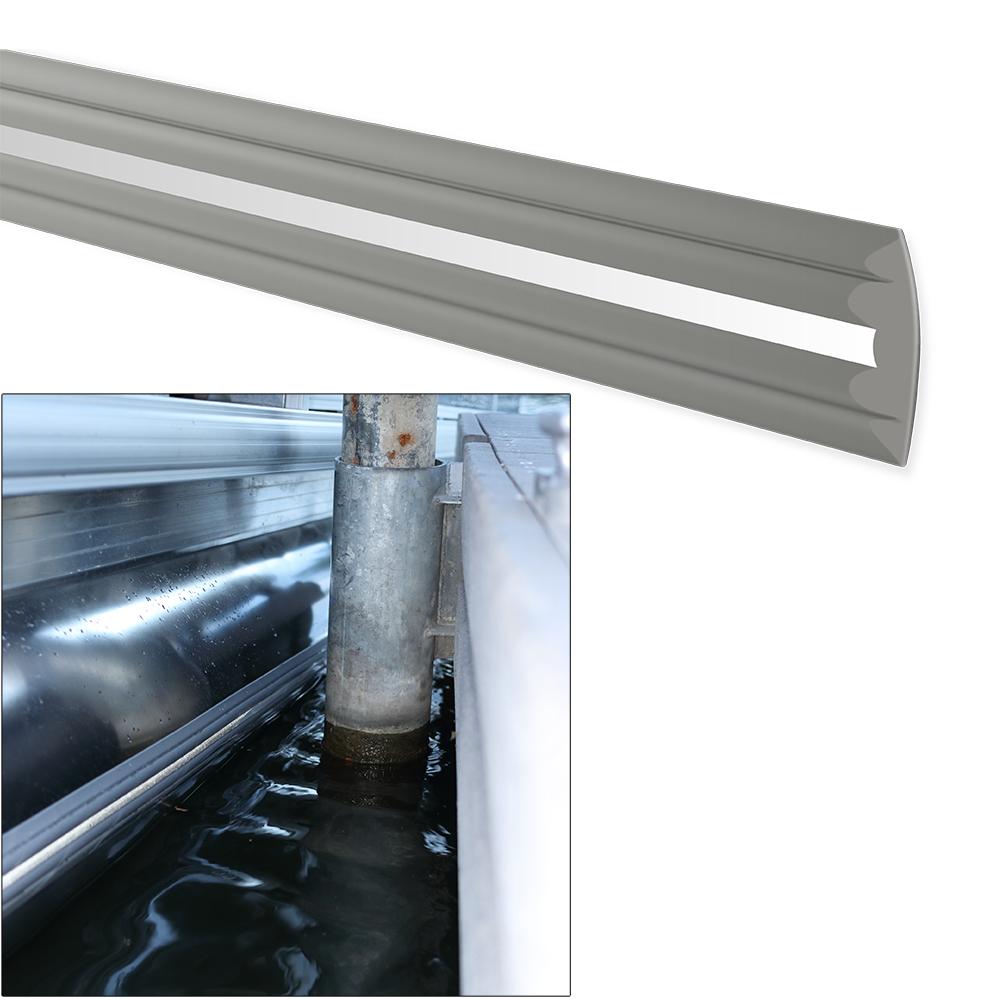 Megaware PontoonGuard - 32 Kit - (2) 16 Guards f/Pontoon Up To 21 - Gray - 30532