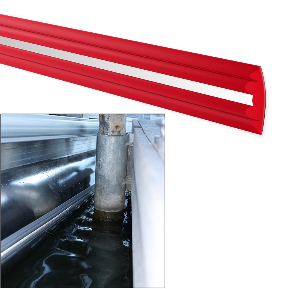 Megaware PontoonGuard - 32 Kit - (2) 16 Guards f/Pontoon Up To 21 - Red - 31632