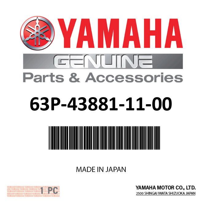 Yamaha - Frame, end - 63P-43881-11-00