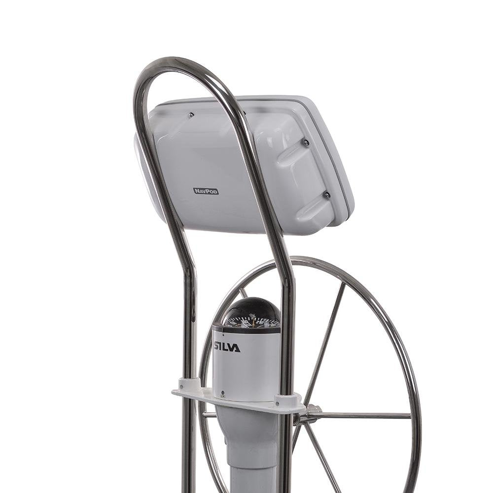 NavPod - GP2080-17 SystemPod Pre-Cut f/Simrad NSS9 evo3/BG Zeus3 9 2 Instruments (Simrad IS42/BG Triton2/AP44 Square Hole) f/12 Wide Guard - GP2080-17