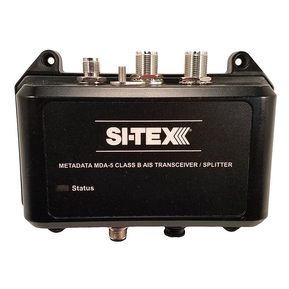 SI-TEX MDA-5 Hi-Power 5W SOTDMA Class B AIS Transceiver w/Built-In Antenna Splitter Long Range Wi-Fi - MDA-5