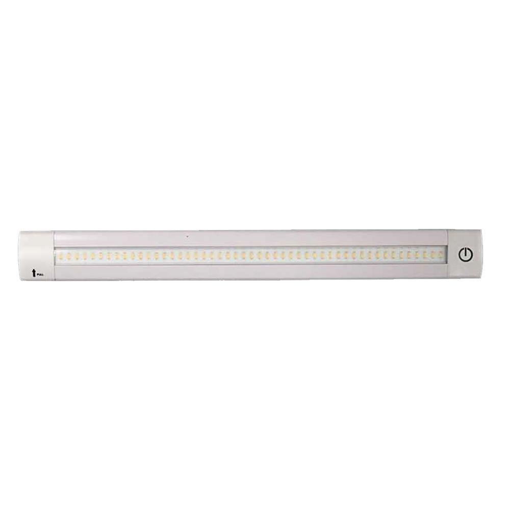 Lunasea Adjustable Linear LED Light w/Built-In Dimmer - 20" Warm White w/Switch - LLB-32LW-01-00