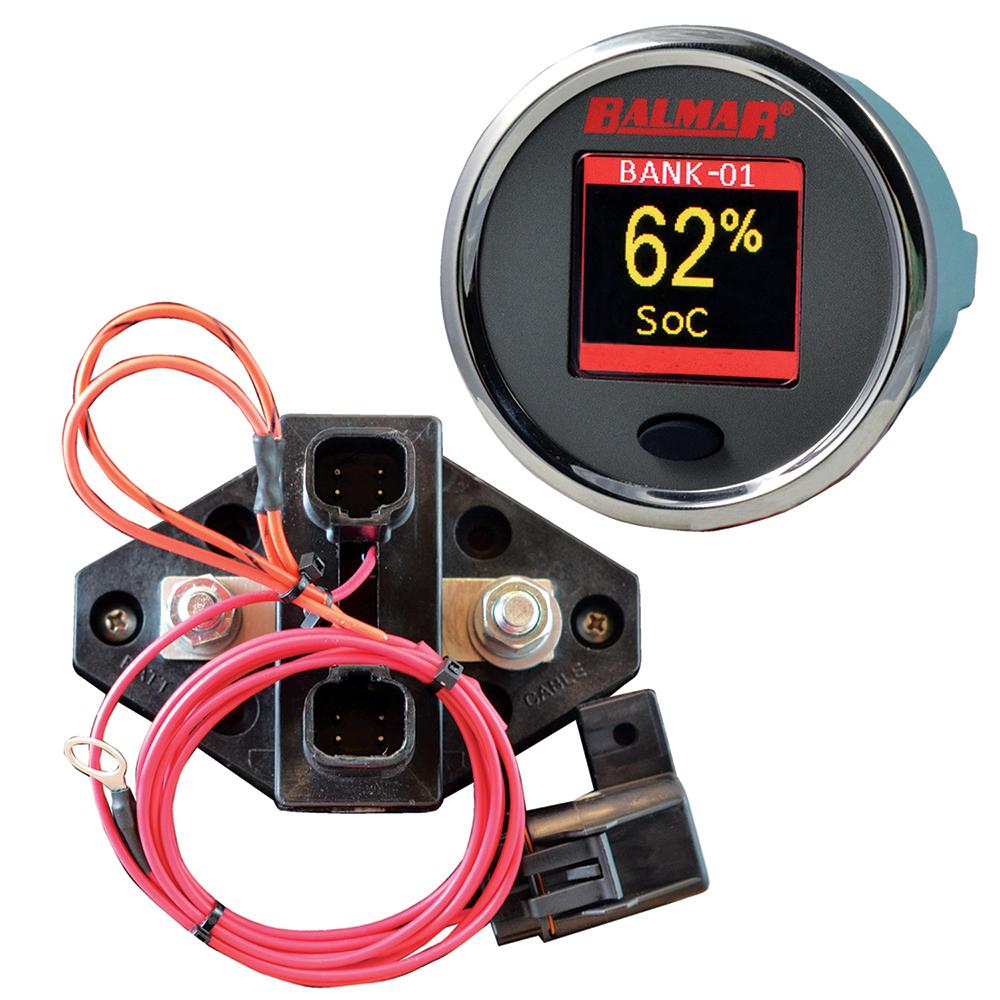 Balmar SG200 Battery Monitor Kit w/Display Shunt 10M Cable - 12-48 VDC - SG200