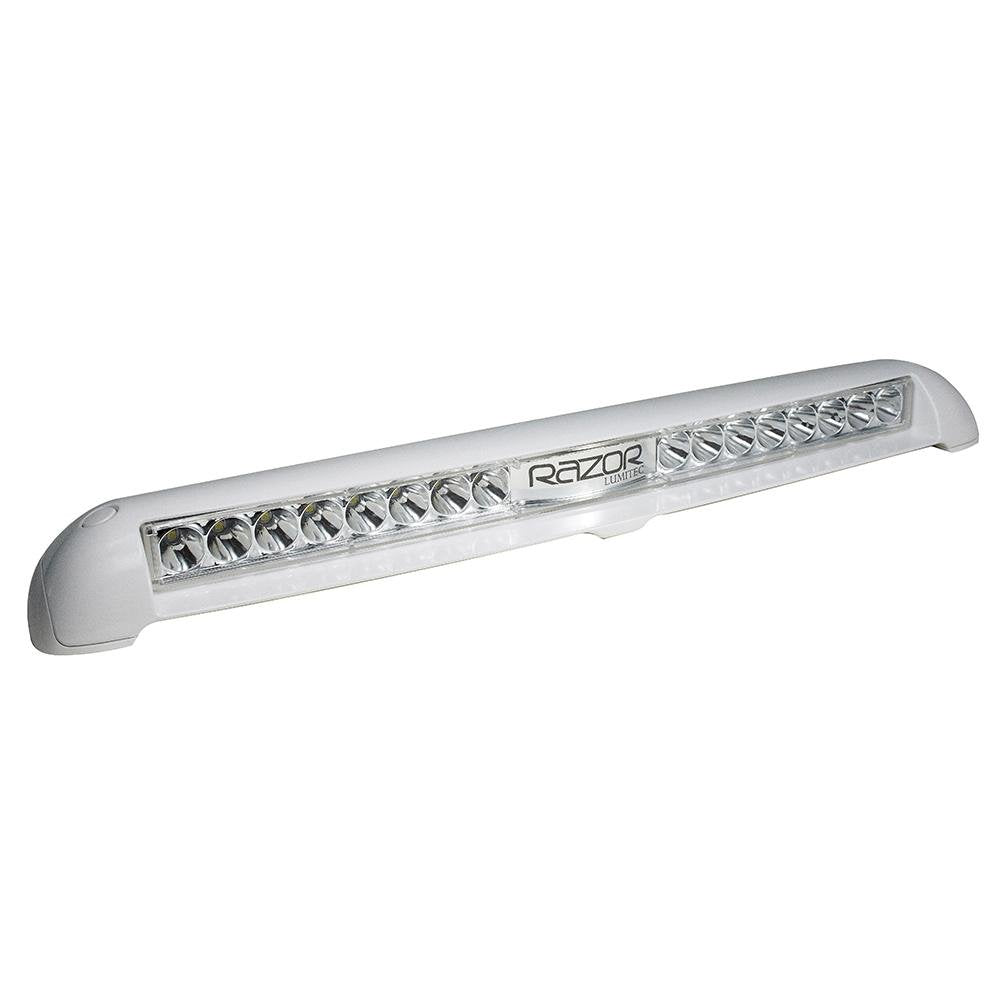 Lumitec - Razor Light Bar - Flush Mount - 18" Spot - White - 101587