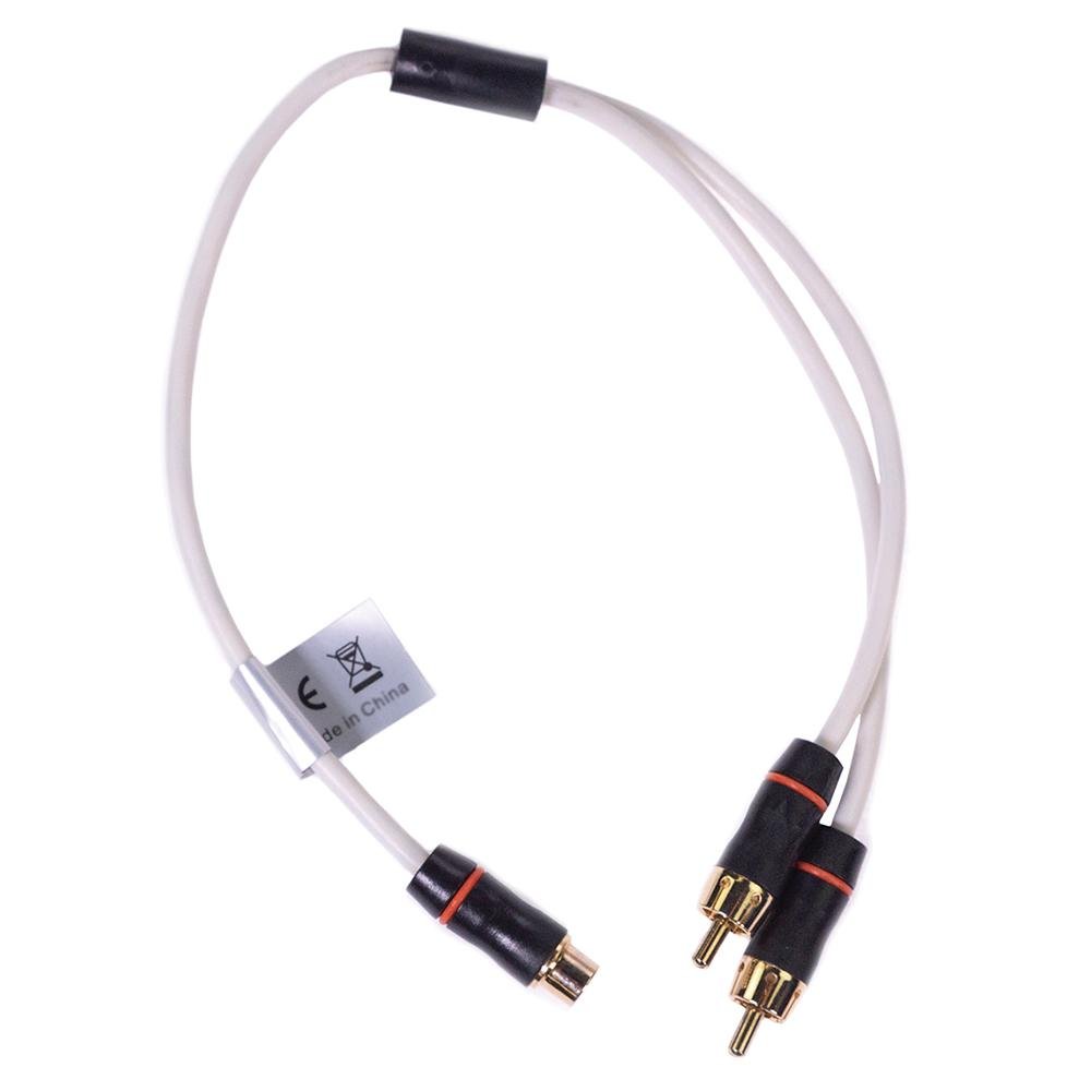 FUSION MS-RCAYM Premium RCA Splitter 1 Female to 2 Male - 010-12621-00