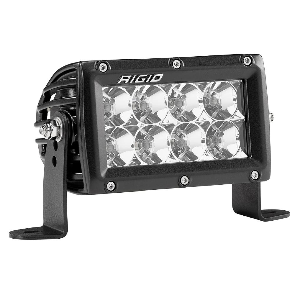 RIGID Industries - E-Series PRO LED Lights - 4" Flood - Black