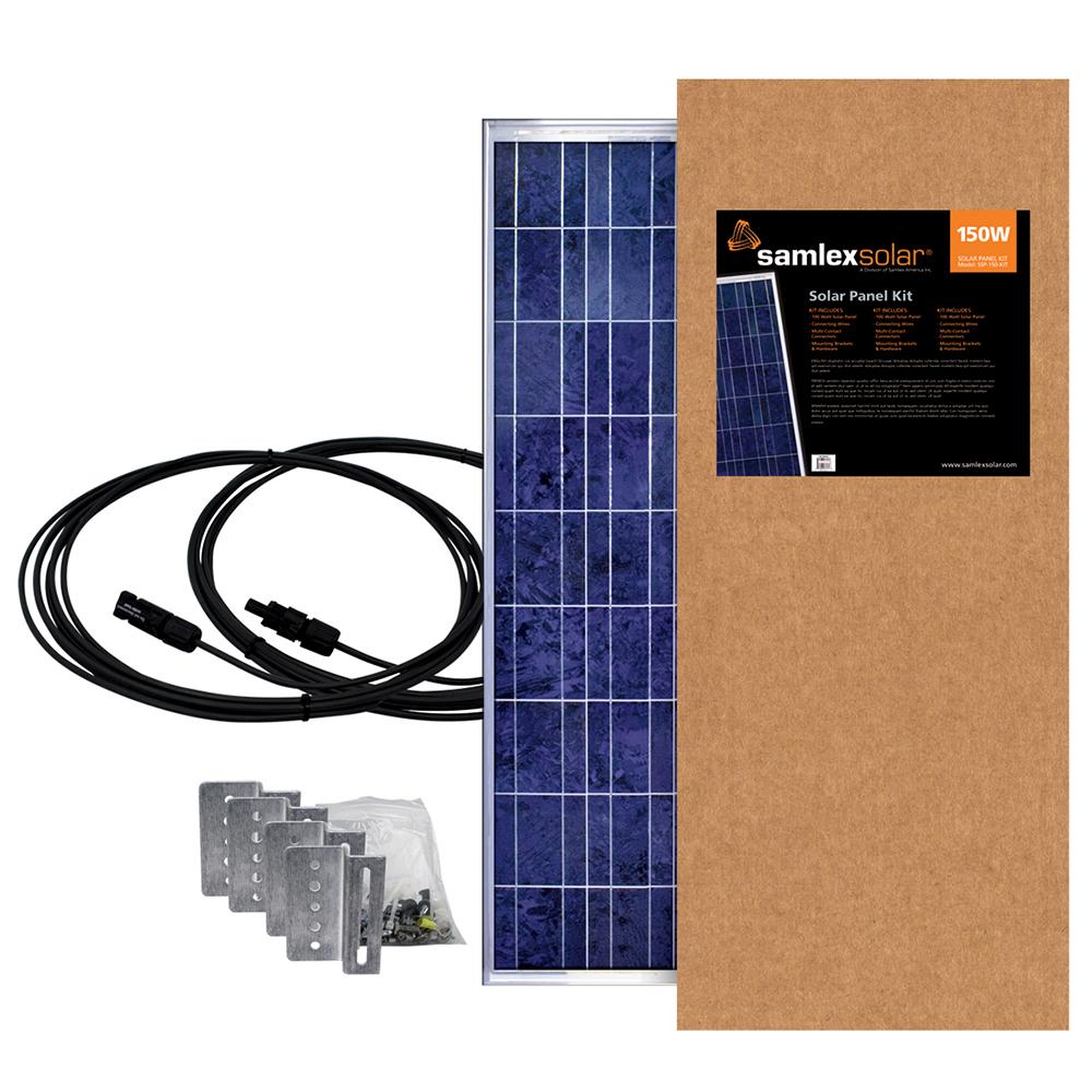 Samlex - SOLAR PANEL KIT 150W,SAMLEX SOLAR PANEL KITS - SSP150KIT