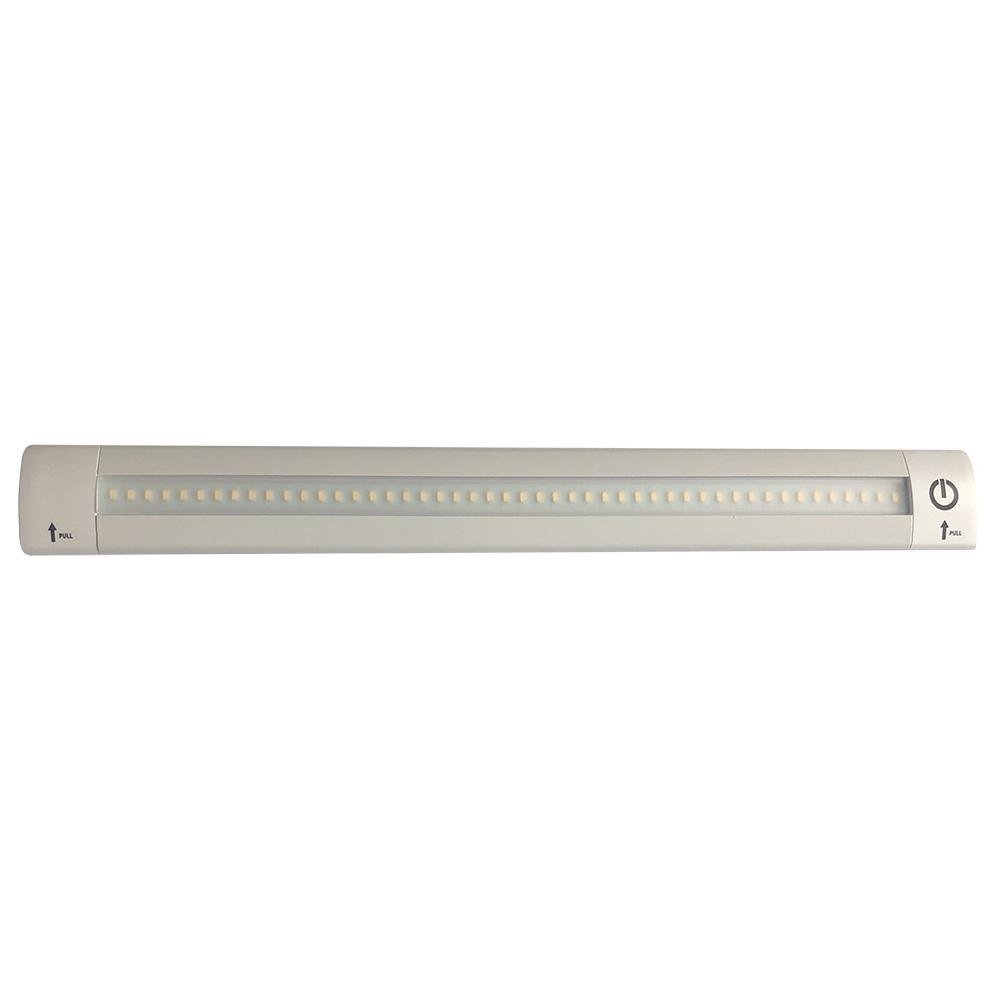 Lunasea LED Light Bar - Built-In Dimmer, Adjustable Linear Angle, 12" Length, 24VDC - Warm White - LLB-32KW-11-00